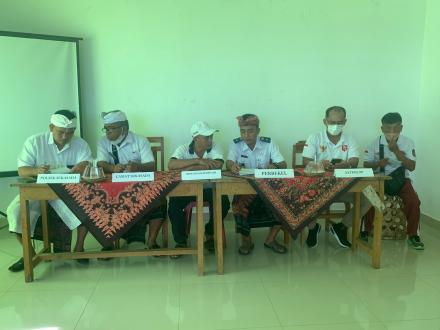 MEDIASI BERSAMA WARGA TERKAIT MUSIK